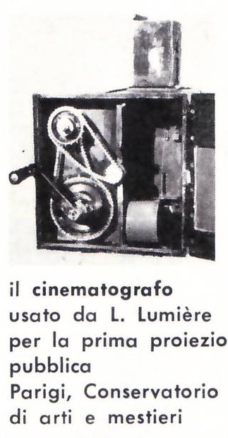 cinematografo lumiere proiezione Parigi